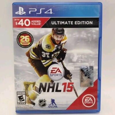 NHL 15 Ultimate Edition Sony PlayStation 4 PS4 Game Tested - No Manual