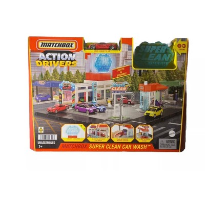 Matchbox Action Drivers Super Clean Car Wash Playset