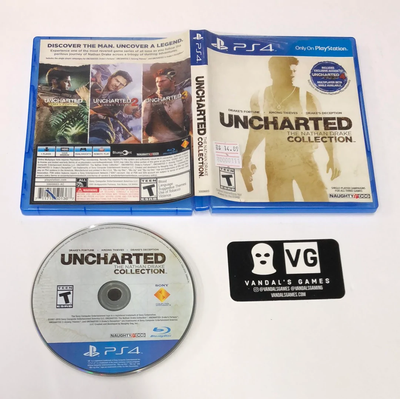 Ps4 Uncharted the Nathan Drake Collection Sony PlayStation 4 w Case 111