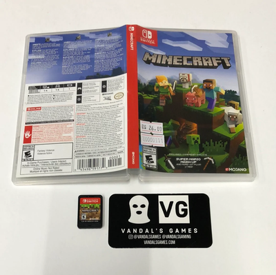 Switch Minecraft Nintendo Switch W Case 111 45496591779 eBay