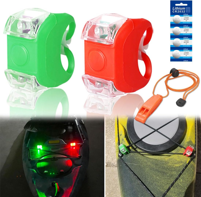Battery Operated Marine Lights for Kayak, Pontoon, Boat, Jet Ski