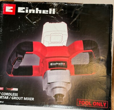 Einhell 18v Cordless Mortar Grout Mixer TE-MX 18Li Tool ONLY