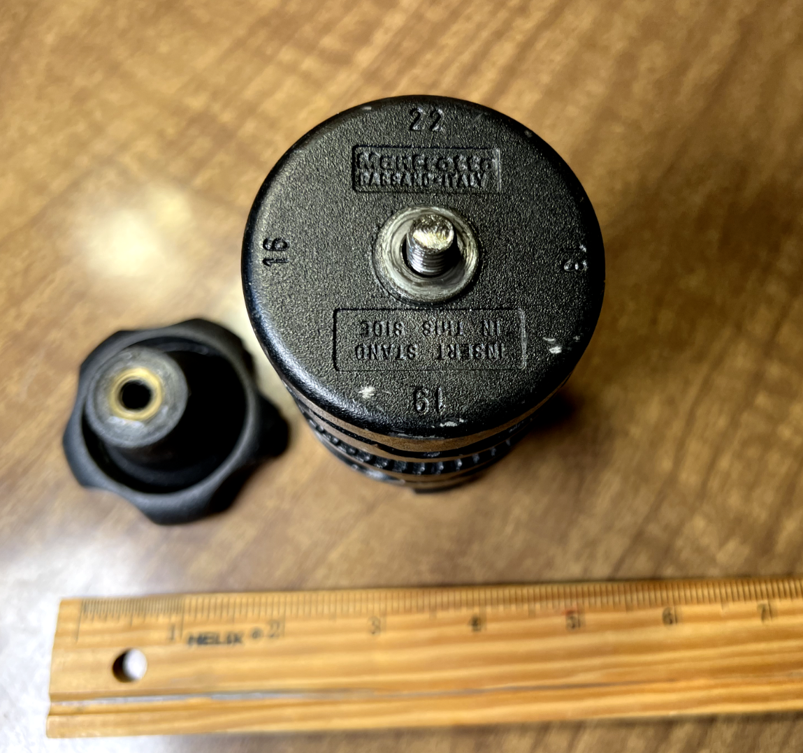 Heavy Duty Manfrotto Pivoting Clamp - Lighting  Mic Dual Swivel Clamp - GREAT!