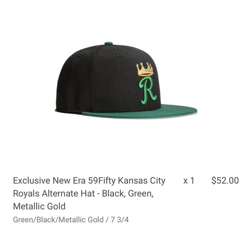 Hat Club Exclusive Rolex 1.0 Kansas City Royals Green New