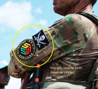 PRIVATE MILITARY CONTRACTOR SECURITY SERVICES vêlkrö 2-PATCH