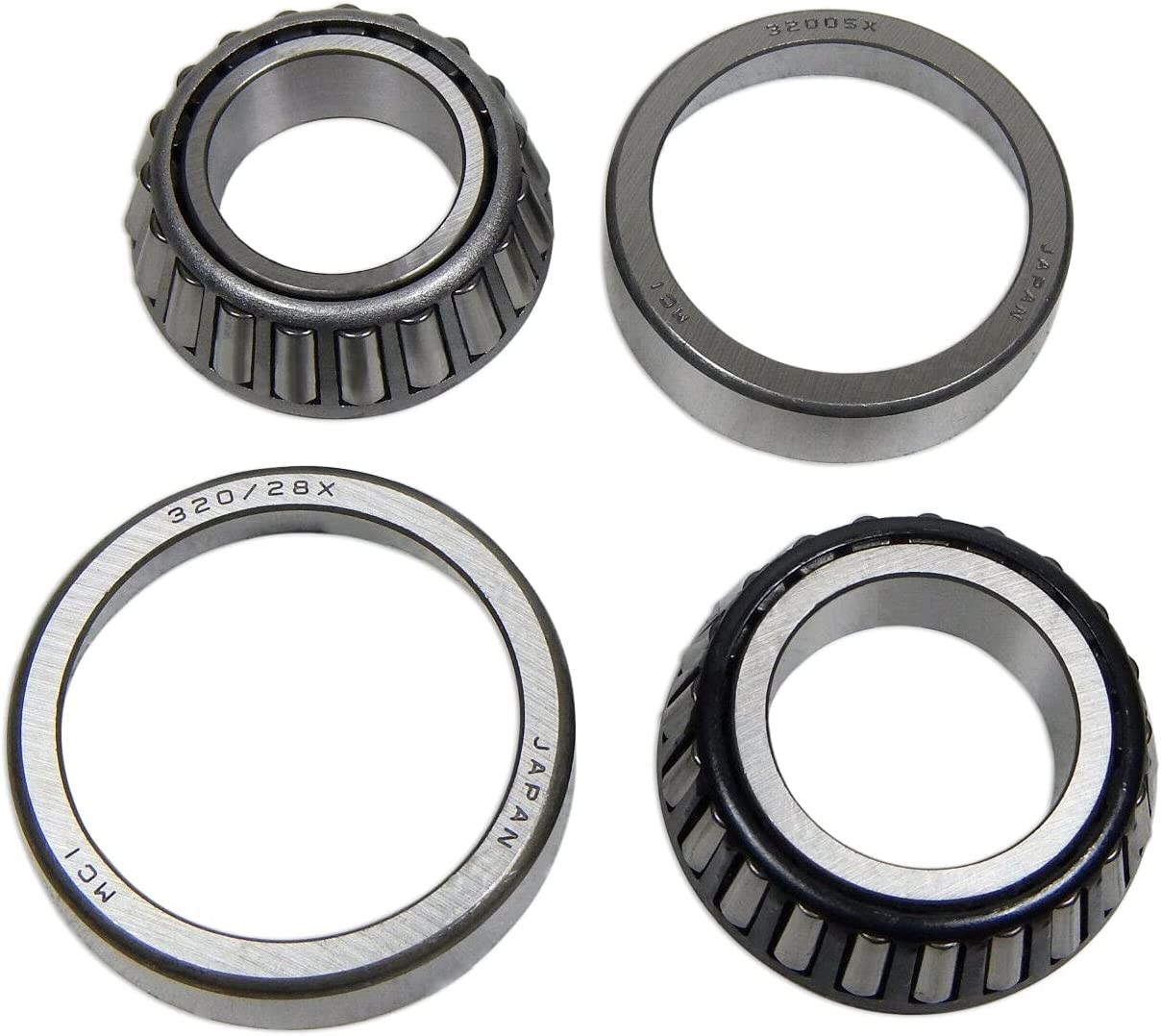 Kawasaki New K&L Steering Stem Shaft Race & Bearing Kit 0163
