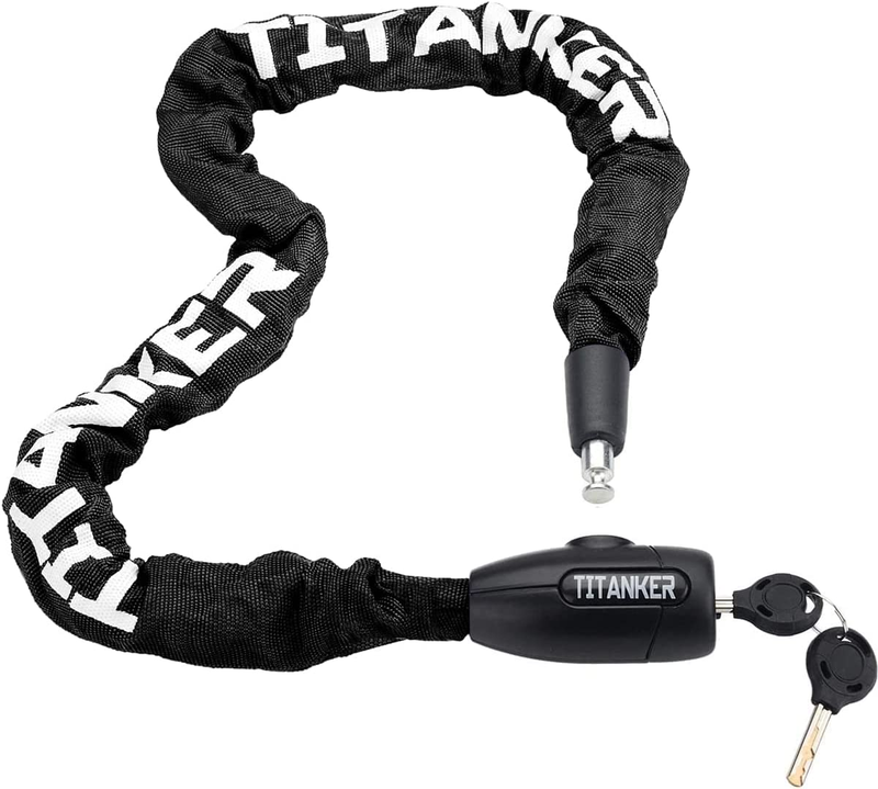 Bike Chain Lock, Security Anti-Theft Bike Lock Chain Bicycle
