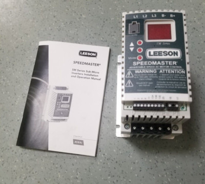 Leeson 174284.00 Speedmaster Variable AC VFD Motor Drive 2HP / 400/480 V / 3PH 