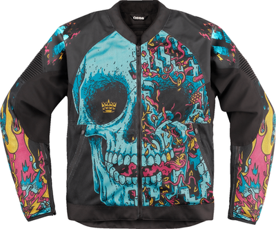 ICON Overlord3 Mesh Munchies™ Jacket Sport Fit w/Impact Protection