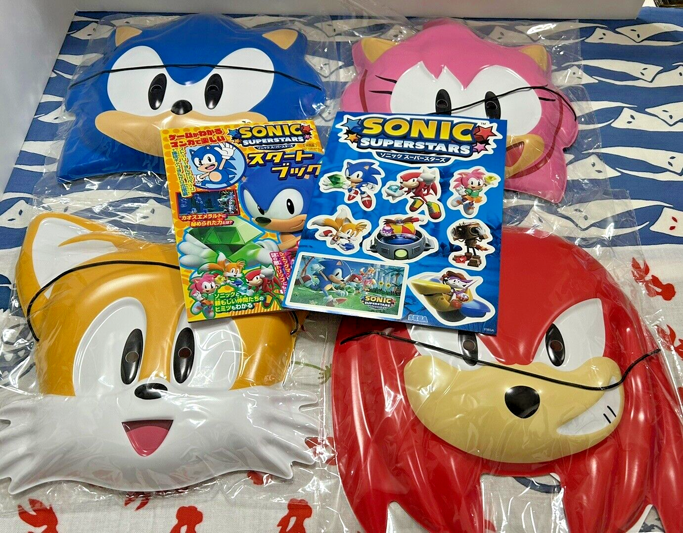 SONIC SuperStars Tokyo Game Show 2023 Limited Mask Book Seal