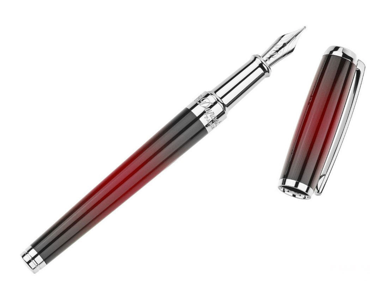 DU PONT STREN 5lb 未開封11個セット ストレーン S.T. Dupont Line D Atelier Sunburst Red Fountain Pen