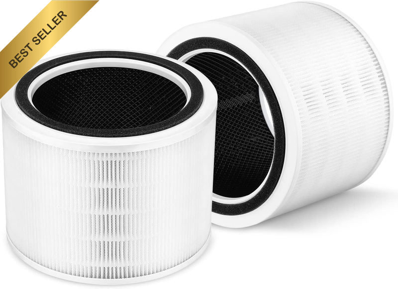 2 PACK 3-In-1 True Hepa Air Purifier Filter Core 200S-RF Compatible with LEVOIT 