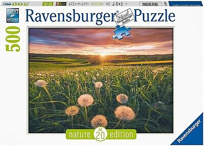 NEW SEALED Ravensburger 16990 Dandelions at Sunset 500Pc Jigsaw Puzzle US SELLER