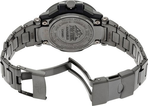 Pre-owned Casio Protrek Prx-8000yt-1jf Manaslu Black Watch Men Box