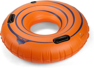 Tube Pro Orange 48'' Premium River Tube with Handles- Heavy Duty, Commercial