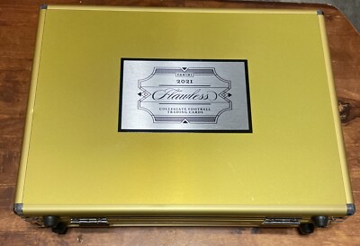 panini flawless collegiate football case - empty W/ Keys