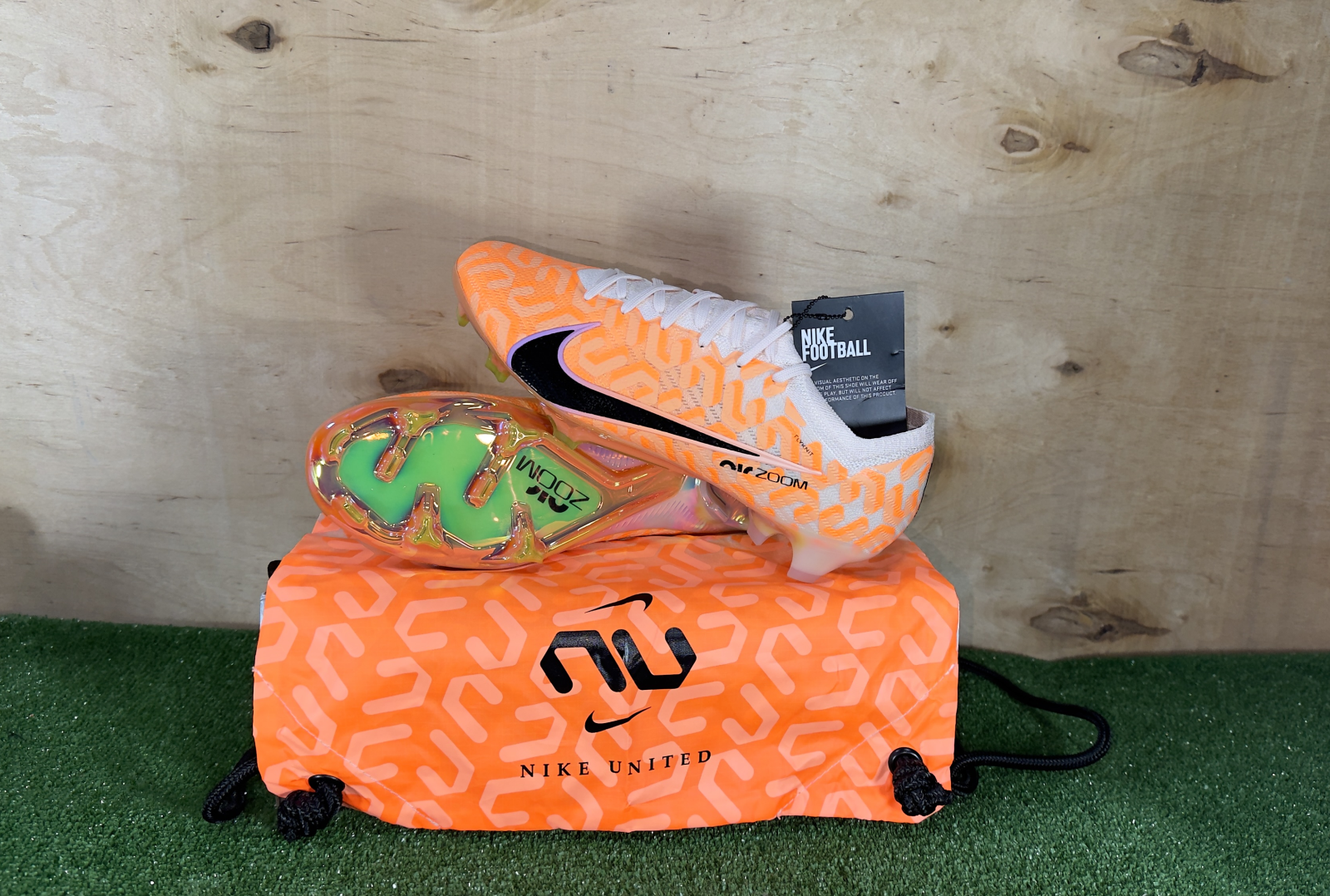 Nike Air Zoom Mercurial Vapor 15 Elite FG DZ3455-800 Orange boots