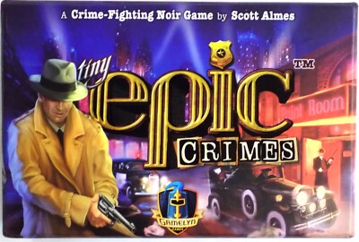 Tiny Epic Crimes Micro Noir Board Game Gamelyn Games TEC Card Murder Mystery