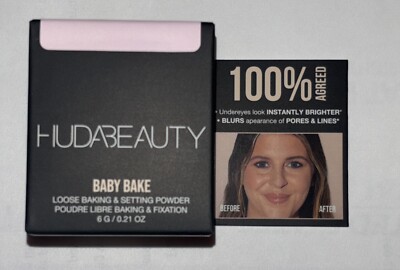Huda Beauty MINI Easy Bake Loose Baking & Setting Powder CHERRY BLOSSOM. BNIB 