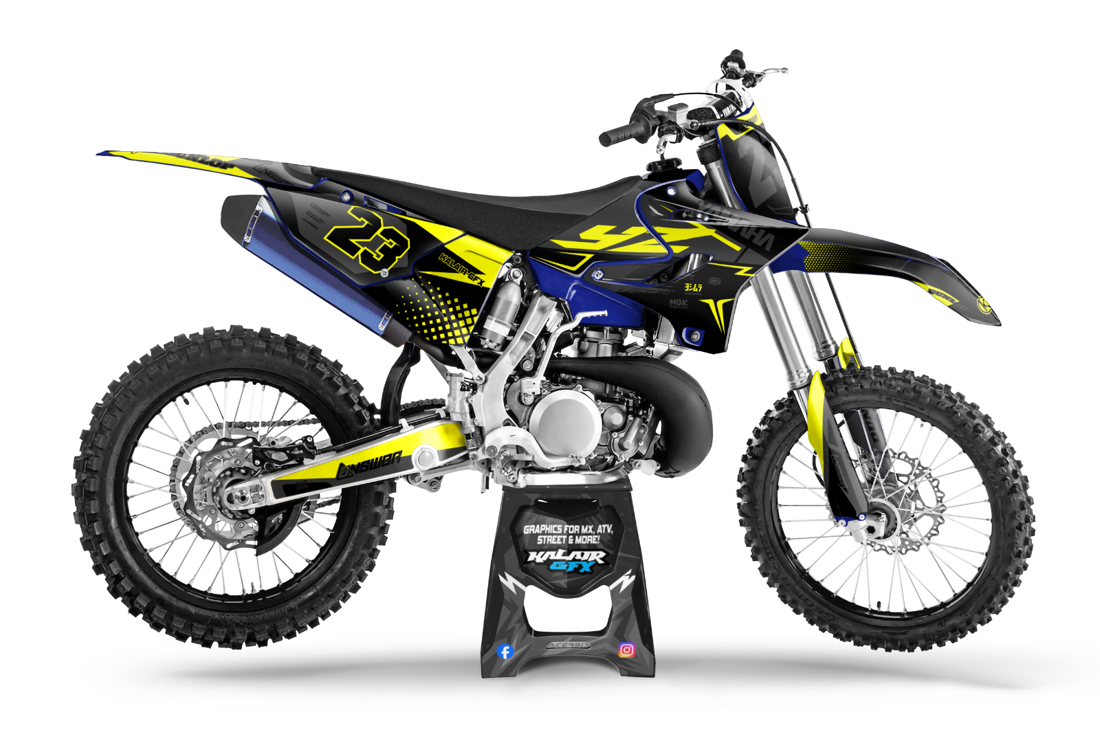 YZ250 YZ125 ガード 外装 セット Graphics Kit for Yamaha YZ 125 250 (2015-2021) YZ125 YZ250