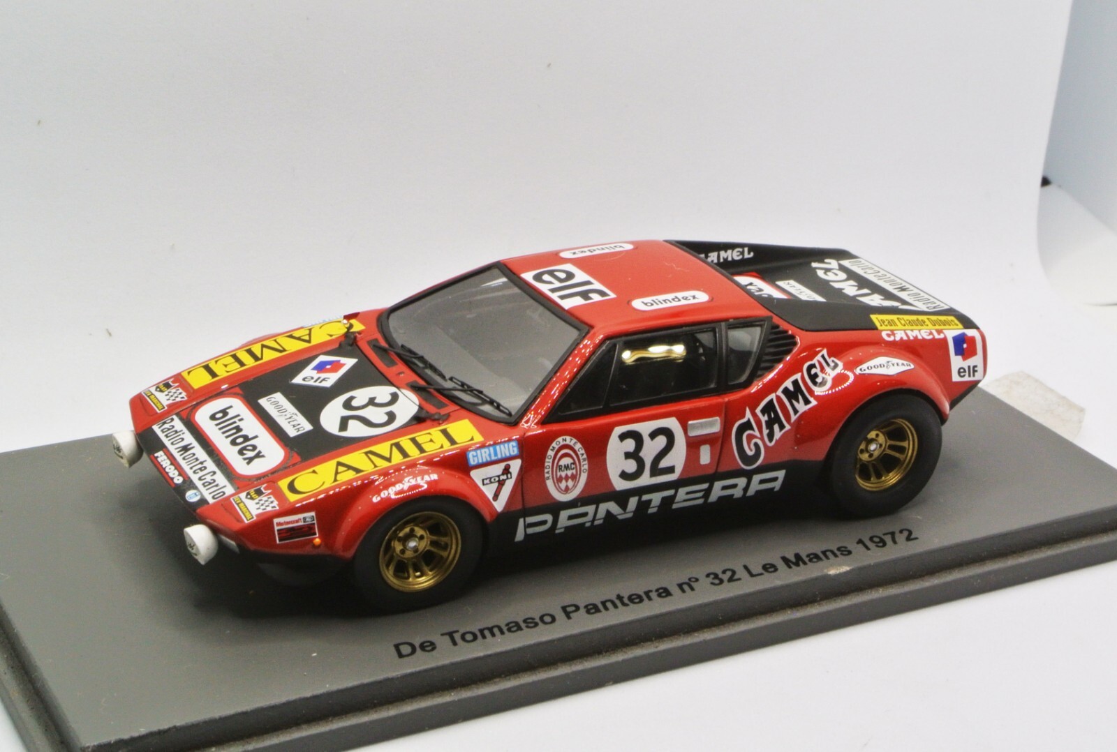 自動車 Spark 1/43 De Tomaso Pantera LM 1972 Spark 1/43 DE TOMASO PANTERA -No32 Le Mans 1972 | eBay
