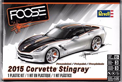 Revell Foose 2015 Corvette Stingray Pre-pintados 1/25 4397