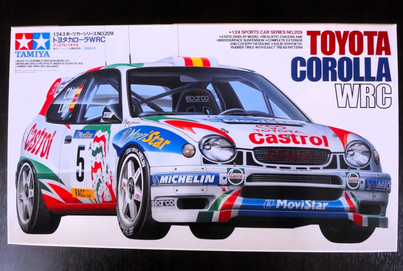 Steal ! TAMIYA 1/24 TOYOTA COROLLA WRC Sports Car Series