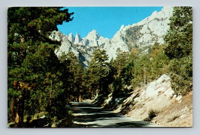 Mount Whitney Lone Pine,CA Inyo County California Vintage Postcard