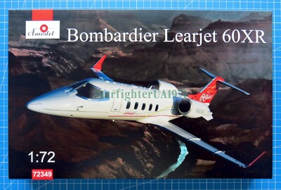 1/72 Bombardier Learjet 60XR (Amodel 72349)
