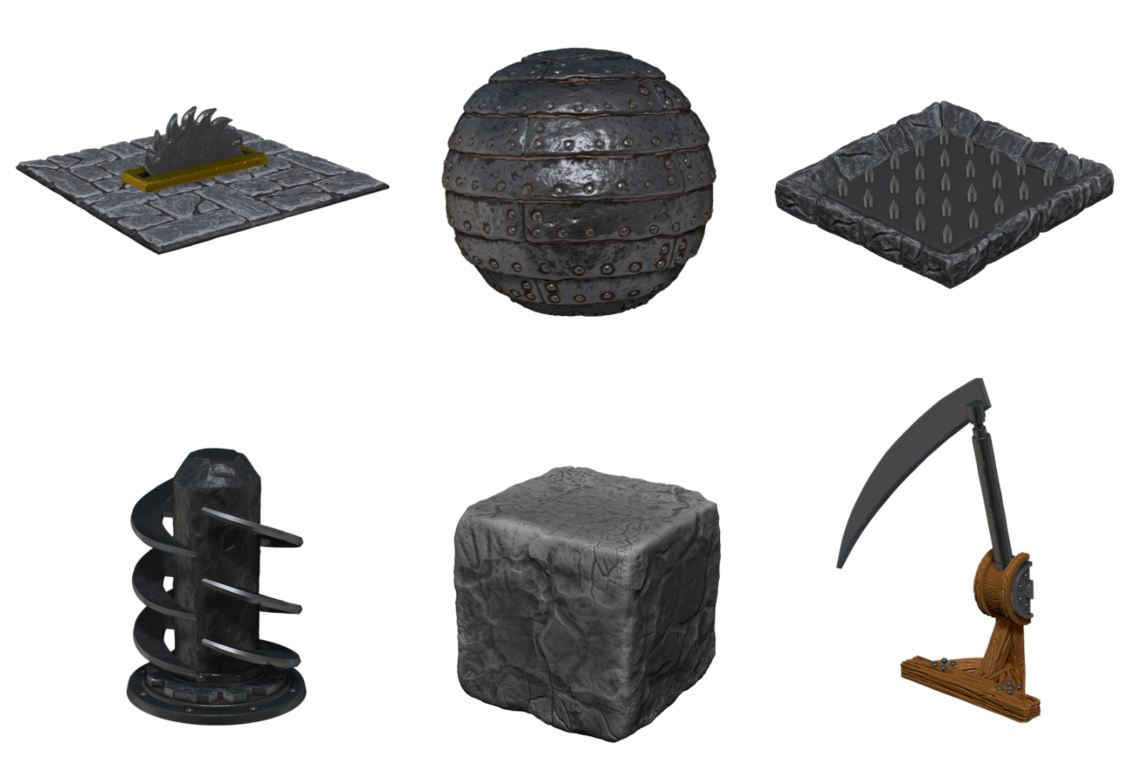 WizKids Dungeon Dressing: Ловушки - Скрытые опасности D&D Miniatures