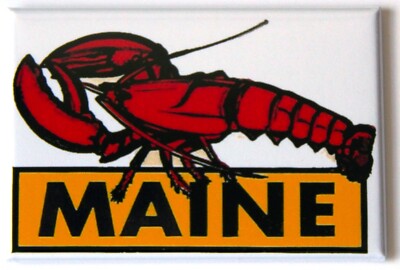 Maine Lobster FRIDGE MAGNET travel souvenir