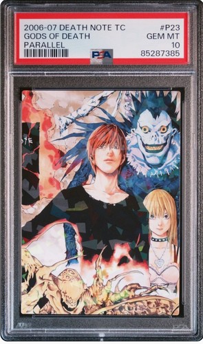 PSA10 Death Note Trading Card Japanese P23 Light Yagami Ryuk