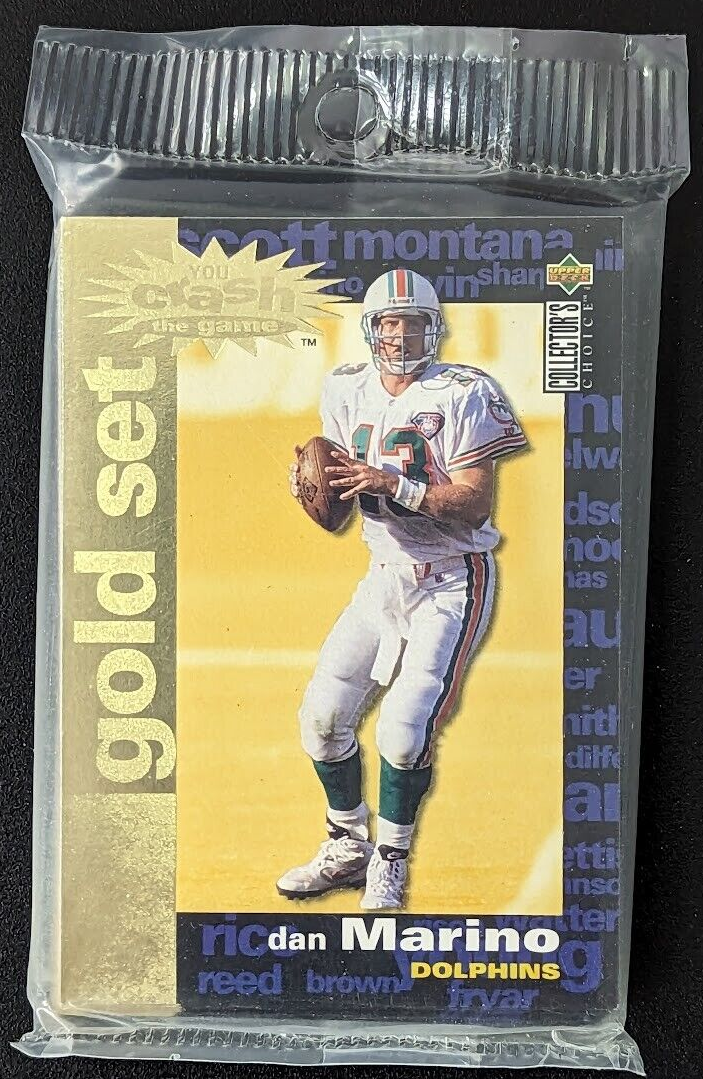 1995 OFFICIAL FOOTBALL CARDS バッジョ 1995 Collector's Choice You Crash The Game football Gold