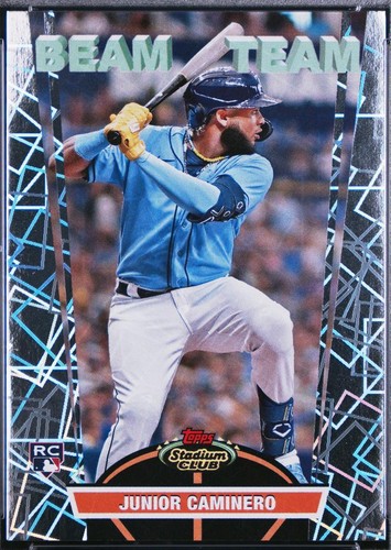 MLB - 【Topps】 Stadium Club Junior Caminero Junior Caminero 2024 Stadium Club #223 Gold Foil Price Guide