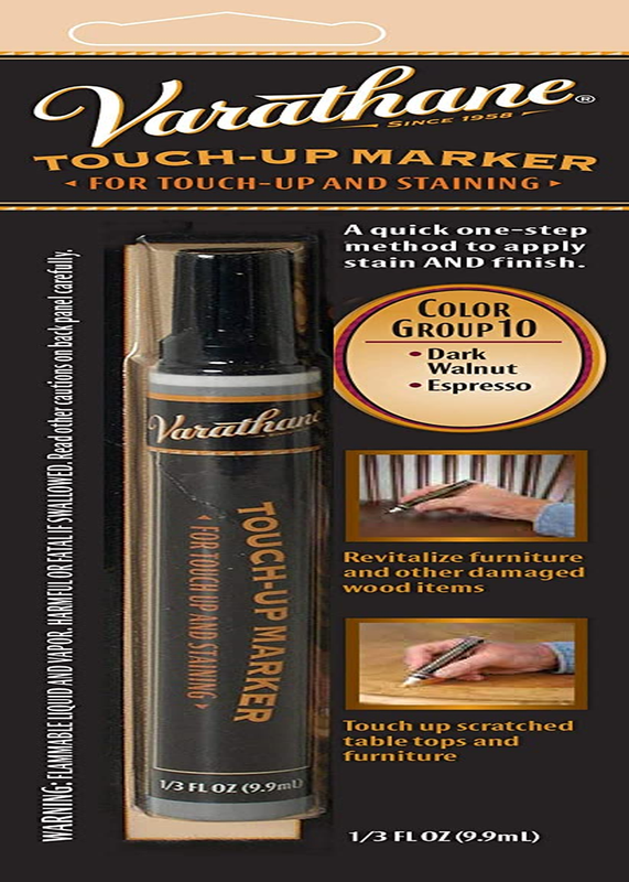 Rust-Oleum Varathane 215361 Wood Stain Touch-Up Marker for Dark Walnut, Espresso