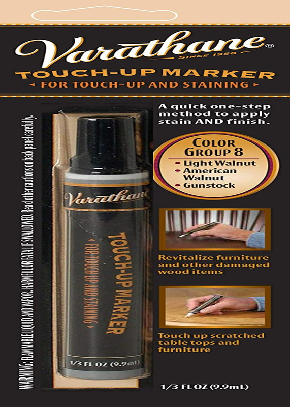 Varathane 215359 Wood Stain Touch-Up Marker for Light Walnut, American Walnut, G