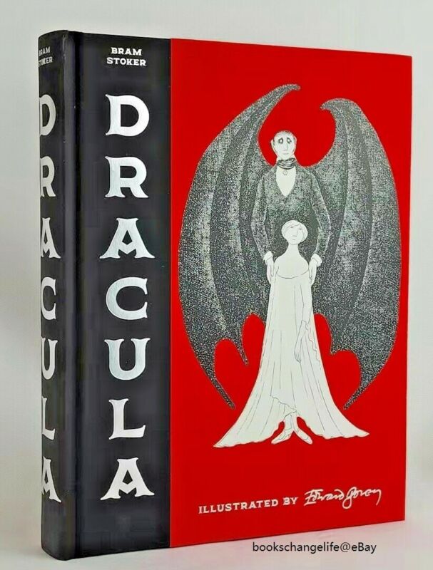 Dracula By Bram Stoker Deluxe Flannel Bound Illustrated Collectible Edition New