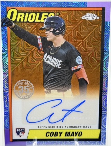 2025 Topps 1990 Topps Baseball Chrome Autographs #90CA-CMA