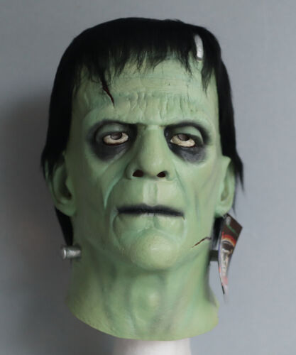 New BORIS KARLOFF FRANKENSTEIN Universal Monsters Halloween Mask  trick or treat
