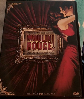 Moulin Rouge! (2001 Romantic Musical DVD, Widescreen Edition) Like New!