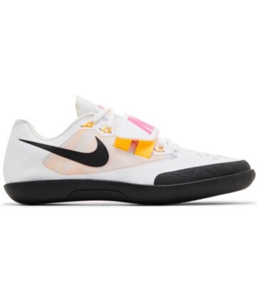 Nike Zoom SD 4 Throwing Men Size 10.5 Shot Put Discus Shoes Nby White Pink