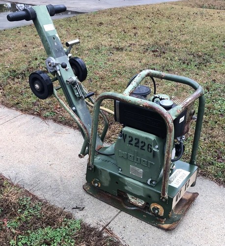 Weber Diesel Reversible Plate Compactor