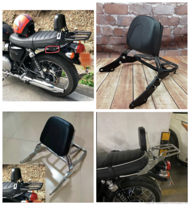 Backrest Sissy Bar Luggage Rack for Triumph Street Scrambler Speed Twin 17 23
