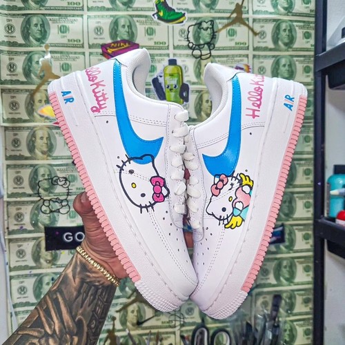 hello kitty air force 1s