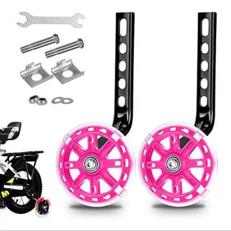 Kids Bike Training Wheels for 12 14 16 18 20 inch Bicycle Heavy Duty Stabilizers