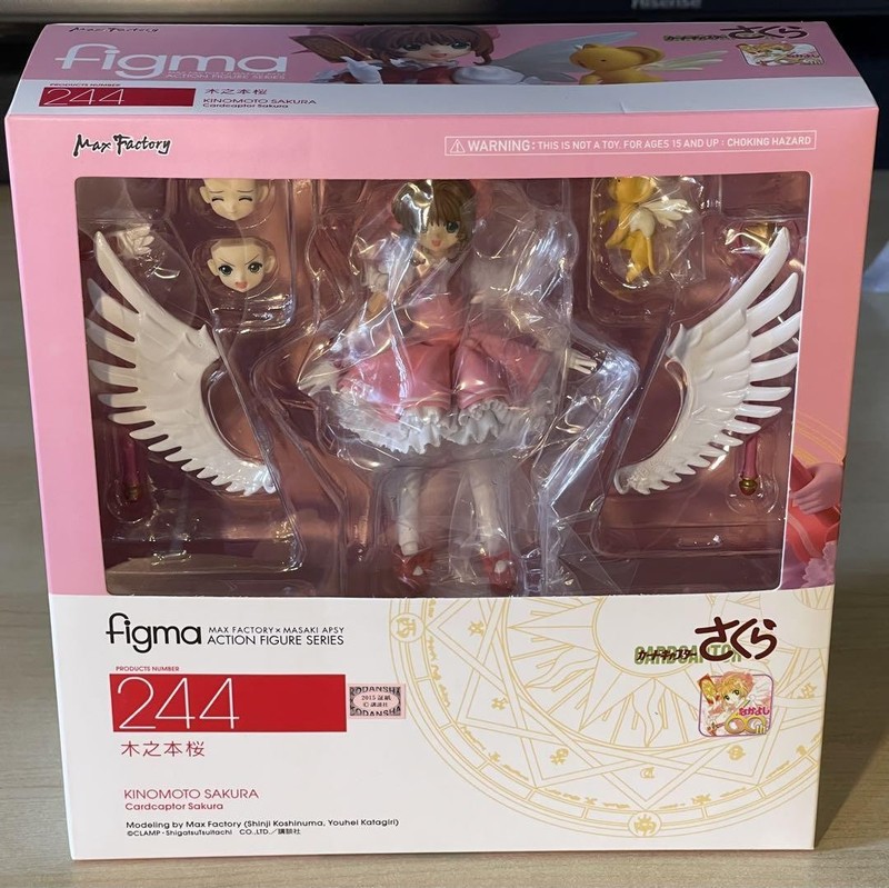 figma Cardcaptor Sakura Kinomoto Sakura Figure #244 Max Factory From - Picture 1 of 6