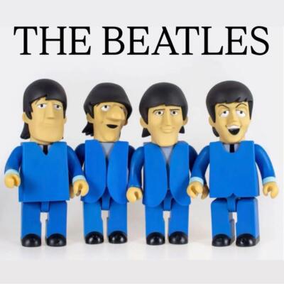 【新品未開封】THE BEATLES KUBRICK フィギュア4体セット The Beatles CAN'T BUY ME LOVE KUBRICK 400％ Figure Set