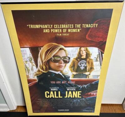 Call Jane 2022 Double Sided Original Movie Poster 27  x 40  Rolled Banks Weaver