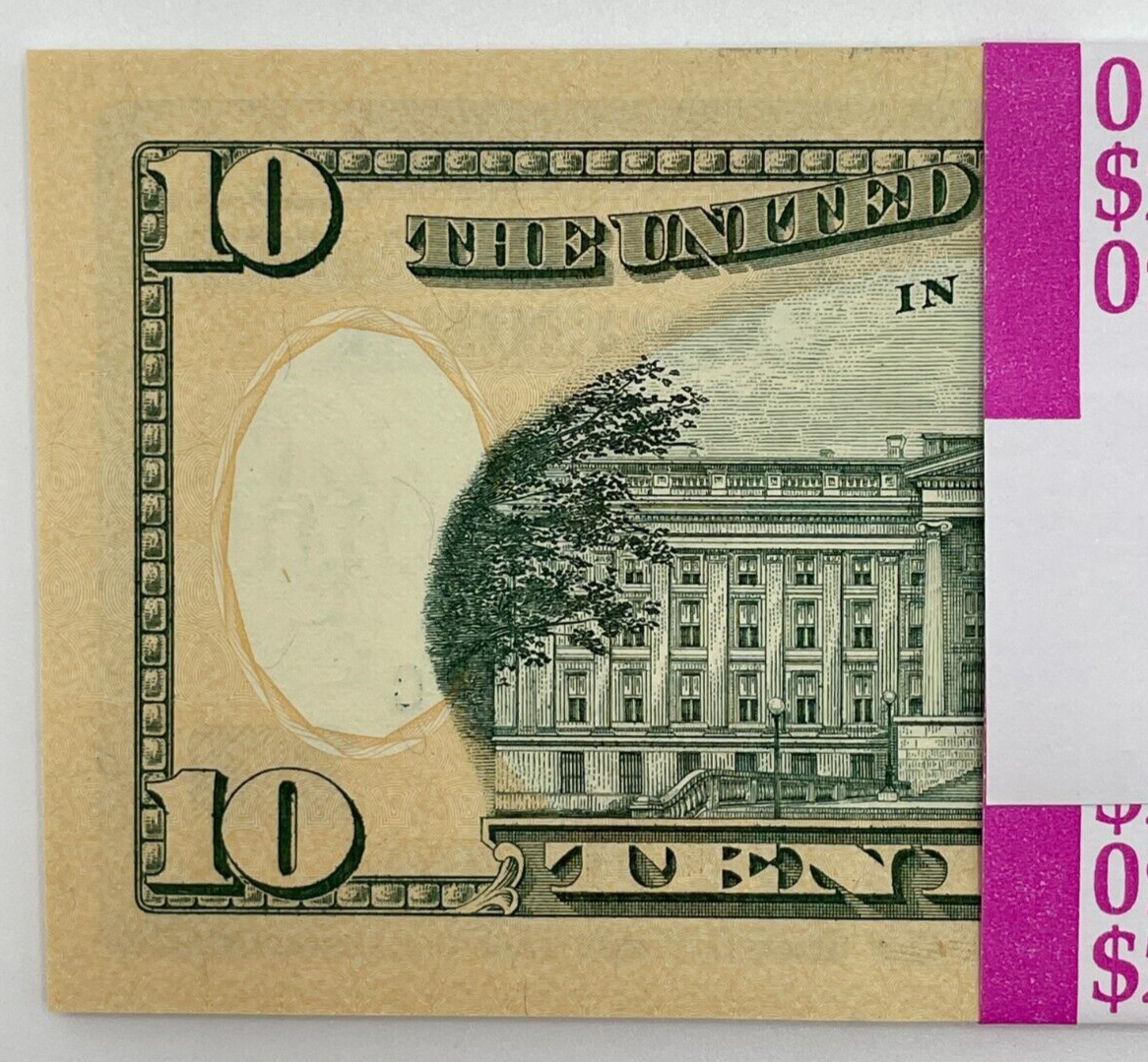 NEW  SERIES 2017A $10 Uncirculated TEN Dollar Bills  Sequential Notes  LOT of 25