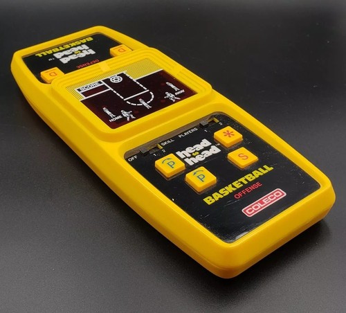 1979 COLECO HEAD TO HEAD BASKETBALL Electronic Tabletop Game Tested Works Great!